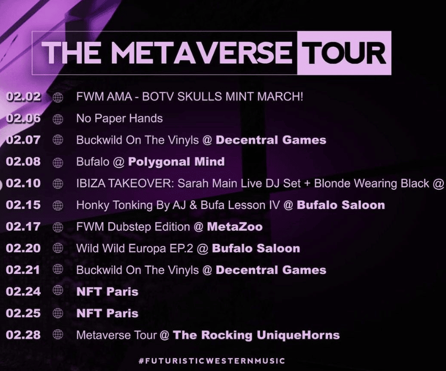 The metaverse tour